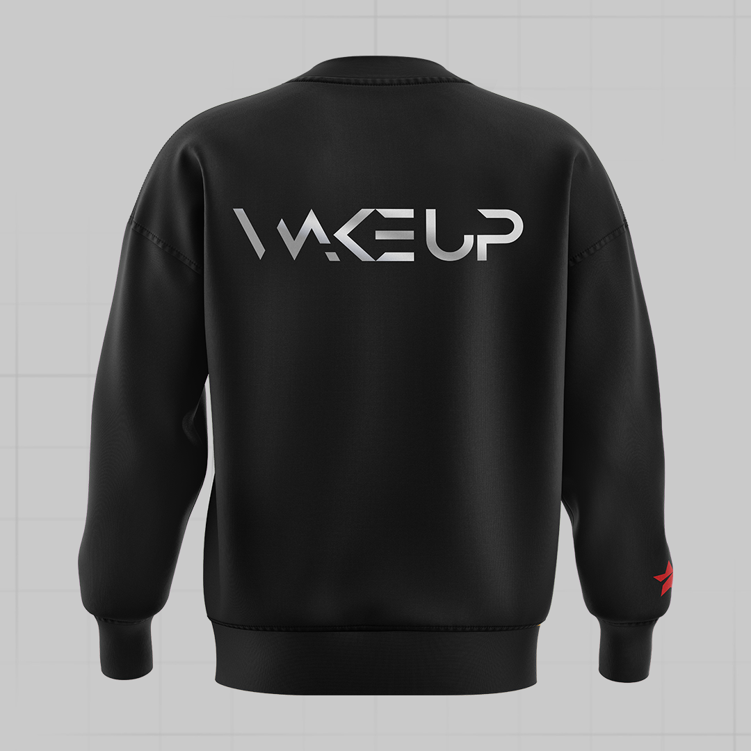 HEAVY WAKE UP Crewneck