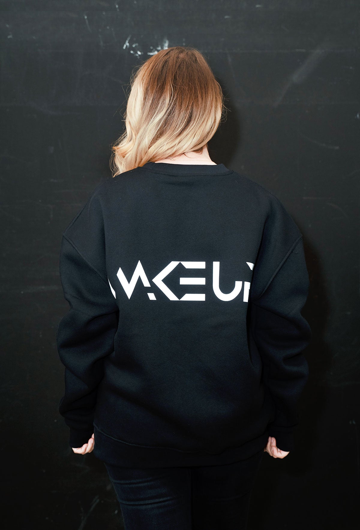 HEAVY WAKE UP Crewneck